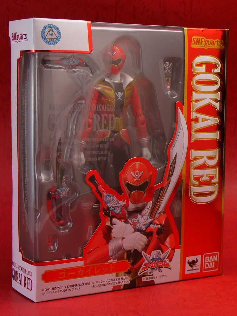 バンダイ S.H.フィギュアーツ ゴーカイレッド レビュー : きん