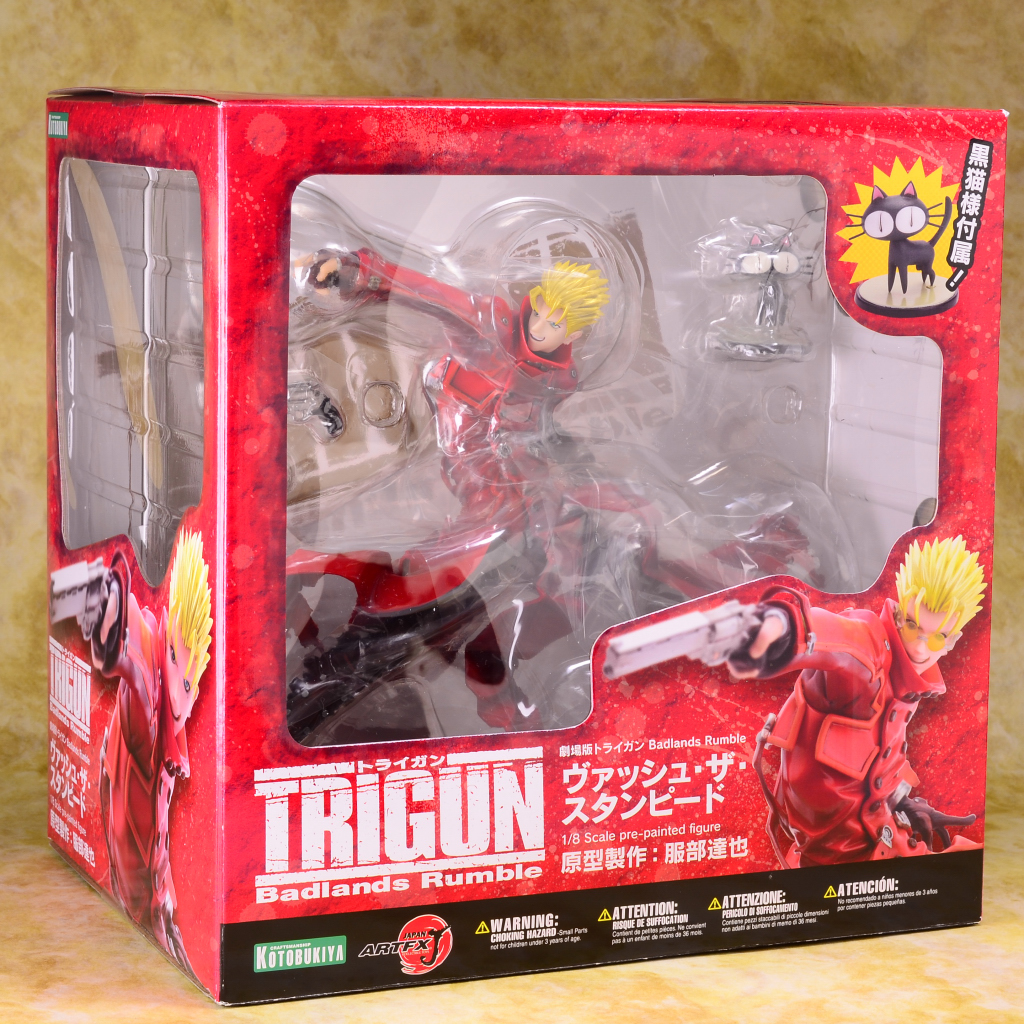 コトブキヤ ARTFX J 1/8 ヴァッシュ・ザ・スタンピード レビュー コトブキヤ ARTFX J 1/8 ヴァッシュ・ザ・スタンピード レビュー