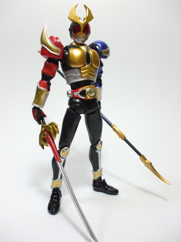 バンダイ S H F 仮面ライダーアギト トリニティフォーム レビュー きんけつほびーらいふ