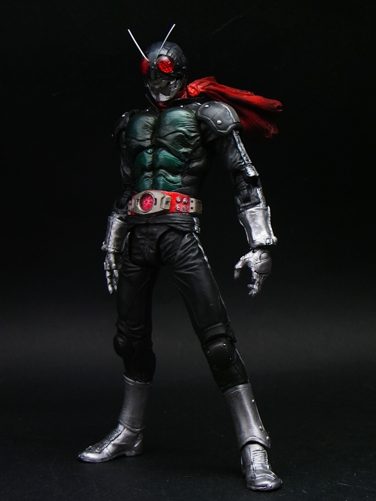 リペイント改造 仮面ライダー新1号 きんけつほびーらいふ