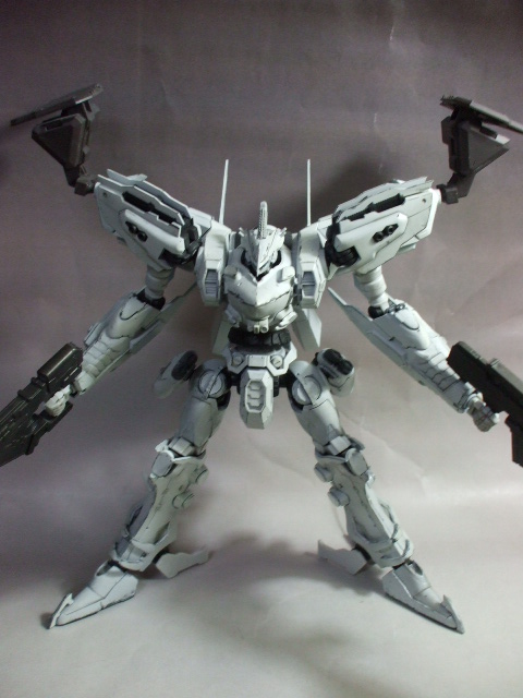 アーマード・コア V.I ホワイト・グリント 製作レビュー : きんけつほ