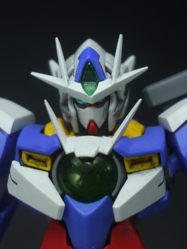 バンダイ HG 1/144 ダブルオークアンタ 完成レビュー : きんけつほびー