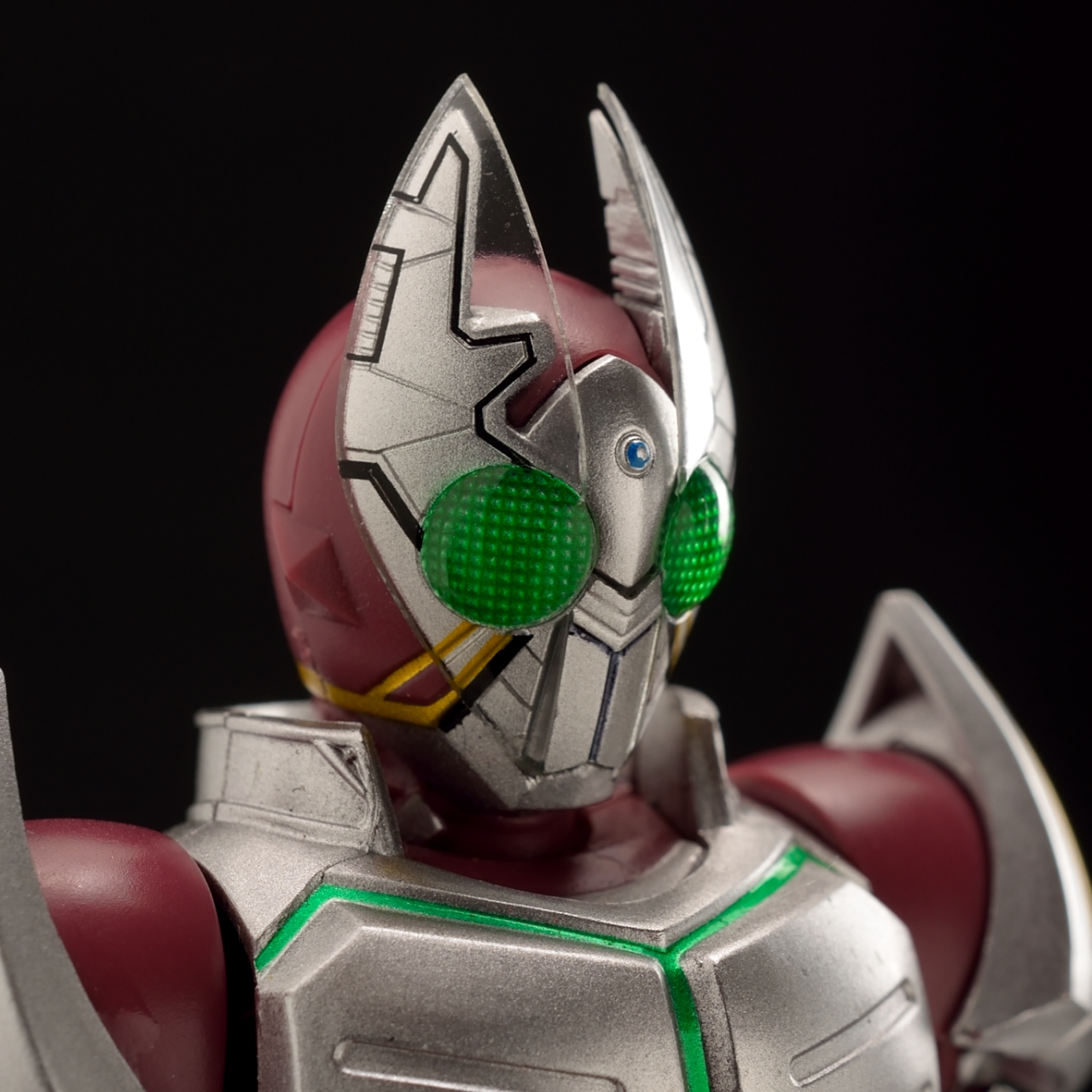 仮面ライダーギャレン 橘朔也 フィギュア 当時物 SHF 真骨彫 希少 ラウズ バンダイ S.H.フィギュアーツ 仮面ライダーギャレン&レッド