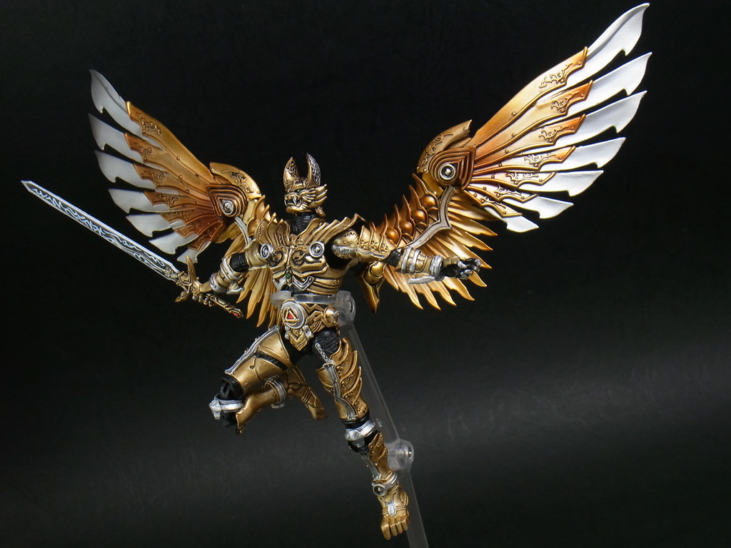 魂ウェブ商店限定 GARO極魂 黄金騎士 牙狼翼人 レビュー : きん