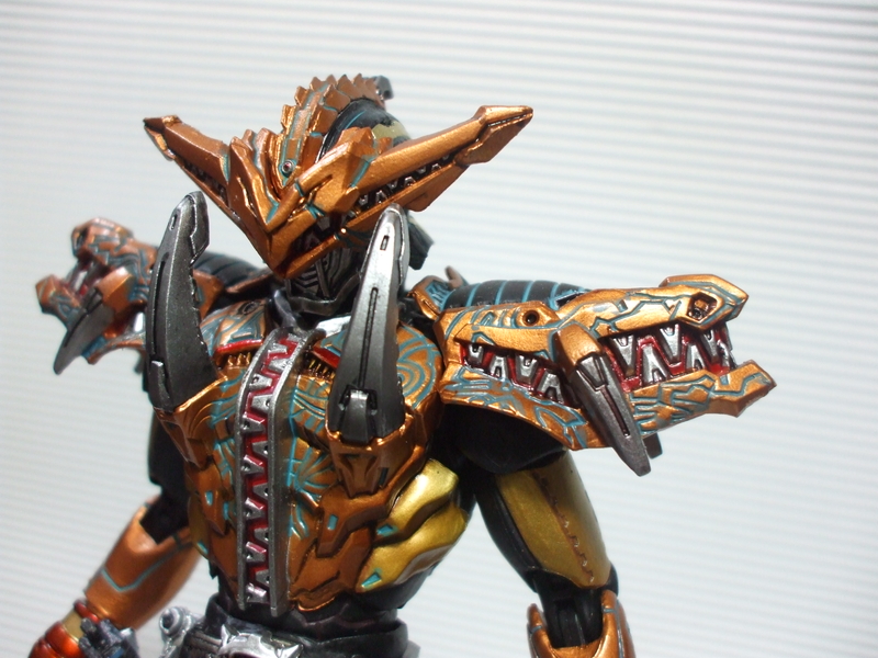 SIC S.I.C. 電王 牙王 ガオウ キンタロスイマジン フィギュア S.I.C. VOL.48 仮面ライダーガオウ&キンタロスイマジン | 魂ウェブ