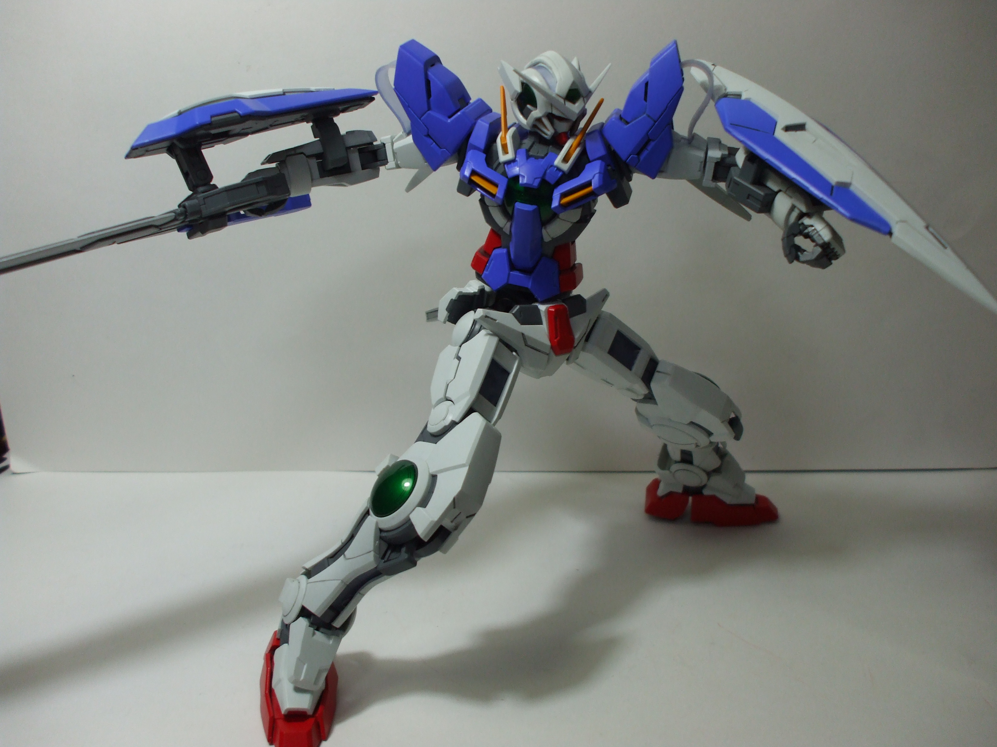 MG ガンダムエクシア イグニッションモード 製作レビュー : きんけつほ