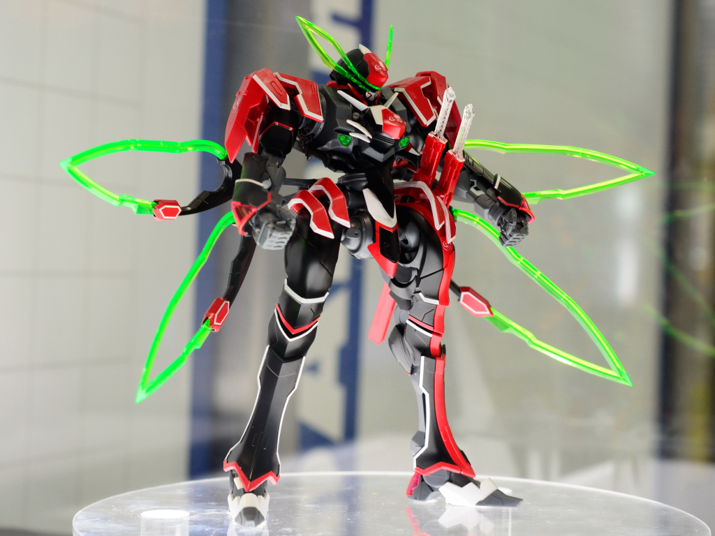 東京アニメセンター 「革命機 ヴァルヴレイヴ」展 1/144 ヴァルヴレイヴⅠ 火人 フォトレポート : きんけつほびーらいふ。