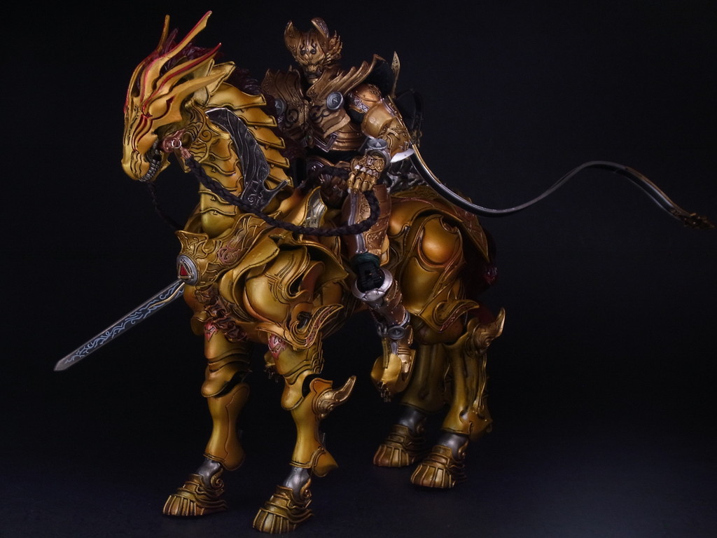 魂ウェブ商店限定 魔戒可動 魔導馬 ゴウテン レビュー : きん