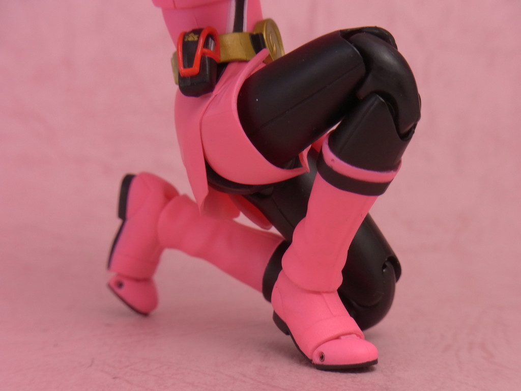 魂ウェブ商店限定 S.H.フィギュアーツ シンケンピンク レビュー