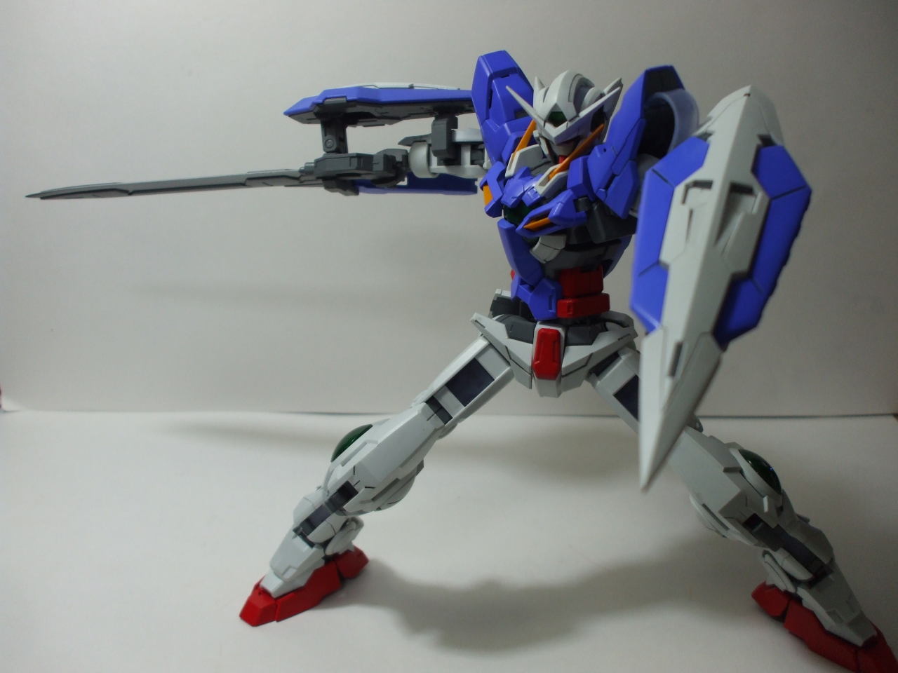 MG ガンダムエクシア イグニッションモード 製作レビュー : きんけつほ