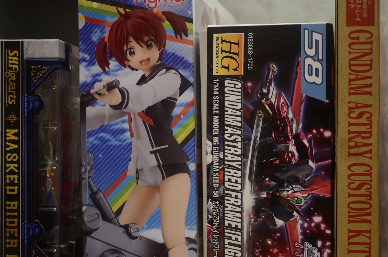 ボークス キャラグミン 一色あかね 仮組してみた : きんけつほ