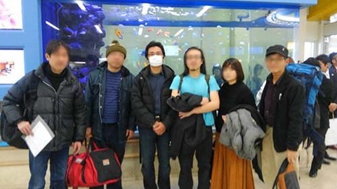 ジグザグ会沖縄派遣団 辺野古に到着しました