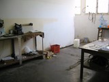 写真スタジオ作業場