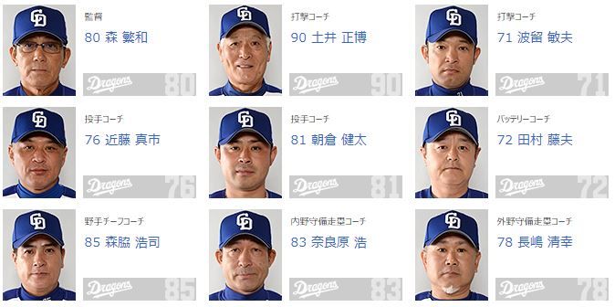 与田ドラゴンズの首脳陣の組閣について コーチ人事が非常に重要 ドラゴンズブルーの逆襲