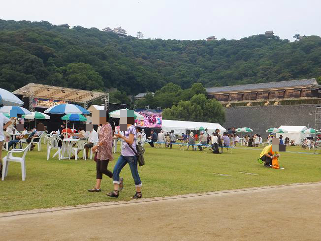 Bグル巡りじゃーい♪ 松山まつり in 城山公園 : 【エヒメン】愛媛県 