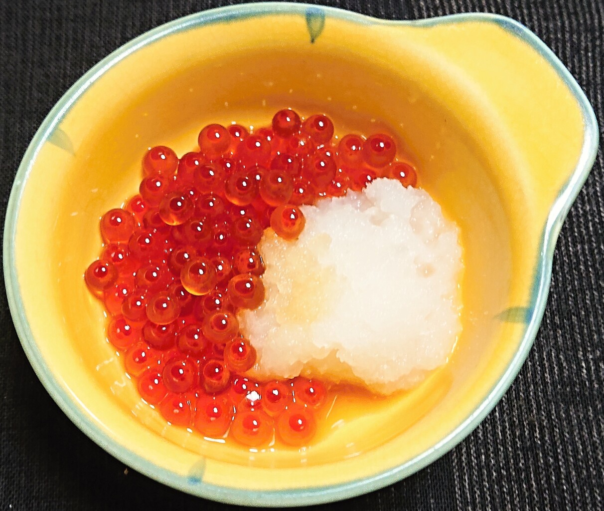 きのこと白ネギのかき玉汁 イクラおろし 凍ったまま食べる鶏刺し ぶつぶつもぐもぐ 日々の食生活とか云々
