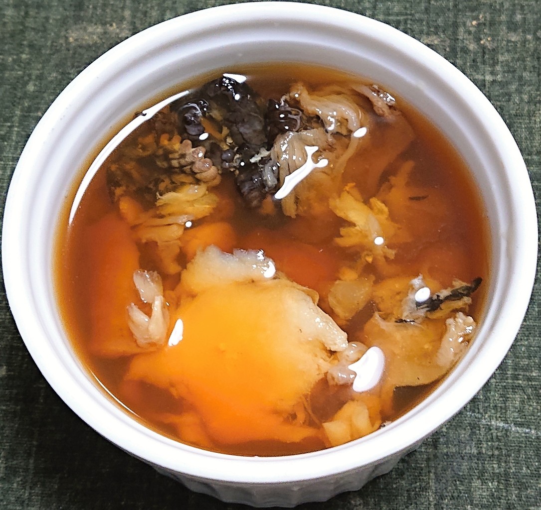 アンコウの煮こごり ぶつぶつもぐもぐ 日々の食生活とか云々 アンコウの煮こごり ぶつぶつもぐもぐ 日々の食生活とか云々