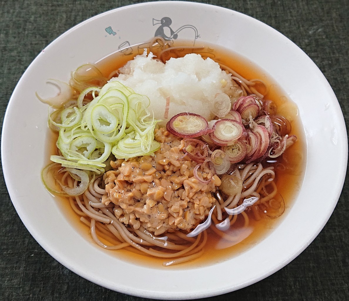 冷たい納豆おろしそば ぶつぶつもぐもぐ 日々の食生活とか云々