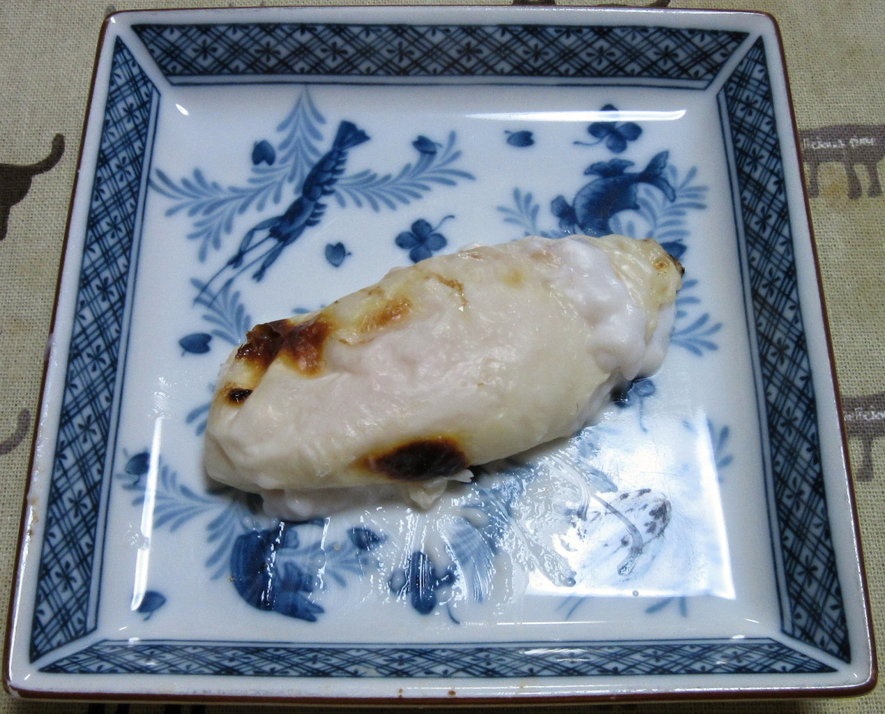 養殖トラフグの白子焼き カンパチの刺身 ぶつぶつもぐもぐ 日々の食生活とか云々 養殖トラフグの白子焼き カンパチの刺身 ぶつぶつもぐもぐ 日々の食生活とか云々