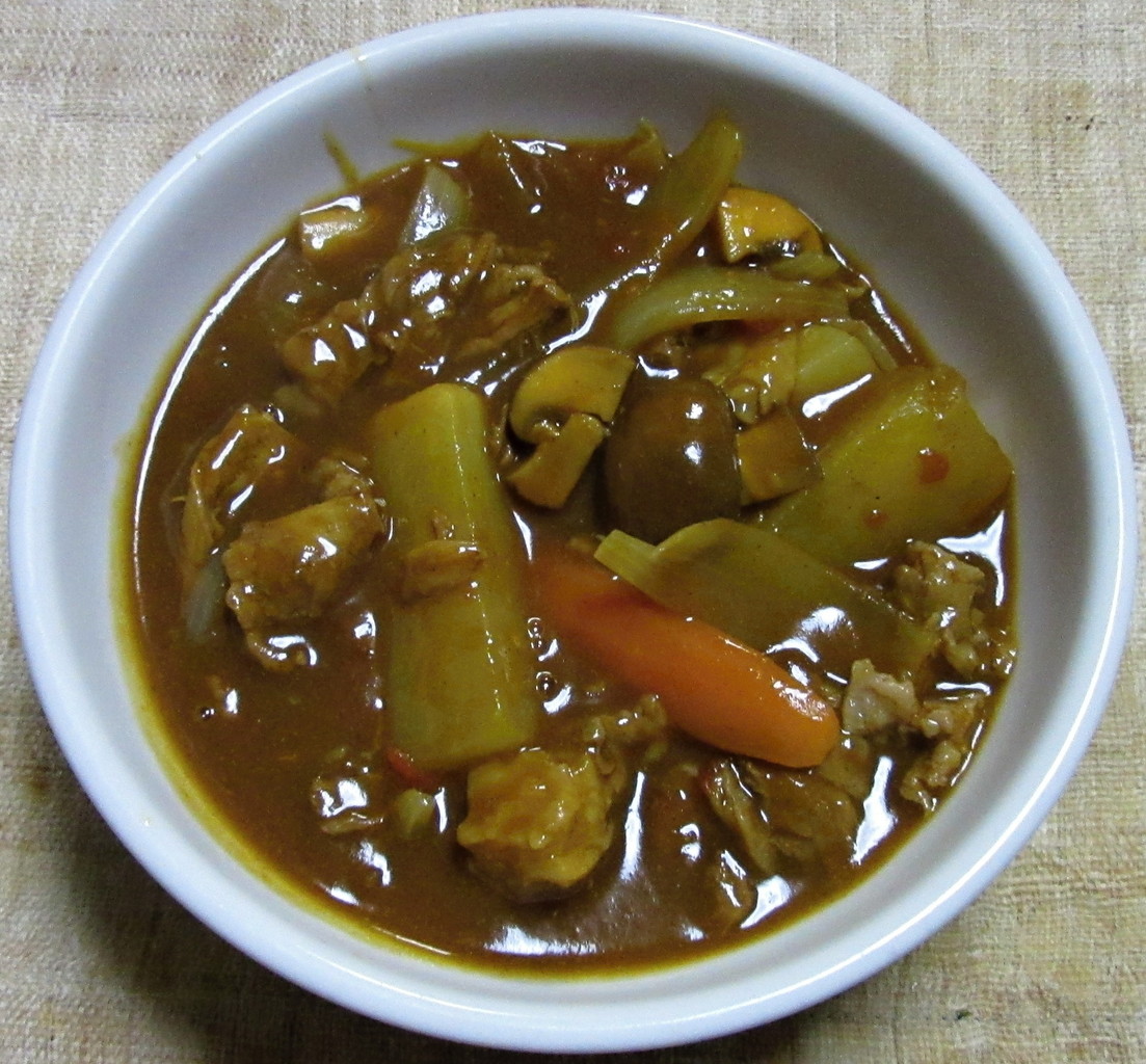 圧力鍋で 牛すじ肉と大根のカレー ぶつぶつもぐもぐ 日々の食生活とか云々