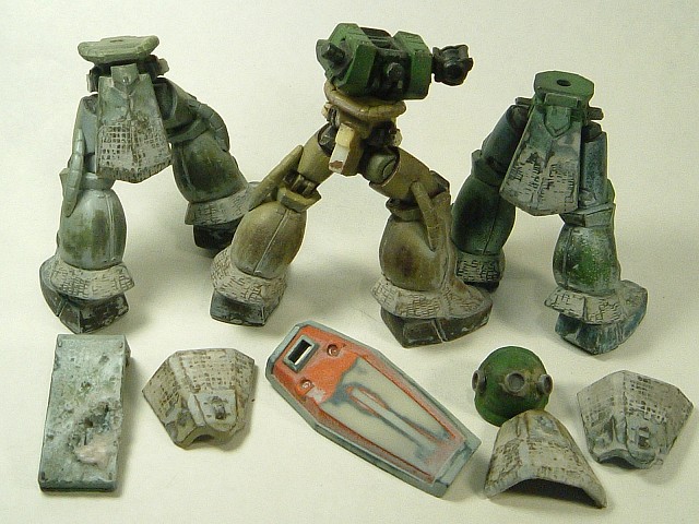 ｕｏ トップ小隊 製作記事その１ Zeonic Service2