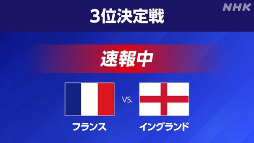 【衝撃】イングランド6-4フランスｗｗｗｗｗｗｗｗｗｗ