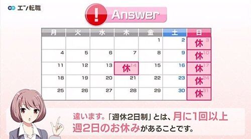 【画像】バカ「週休2日制って毎週2日休めるんですよね」企業「は？」ｗｗｗｗｗｗｗｗｗｗ