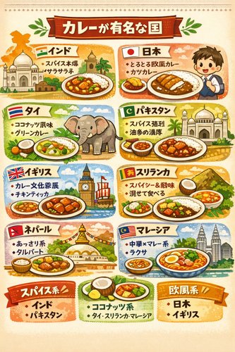【悲報】「インドカレー」「タイカレー」は認められてるのに「日本カレー」だけガチで認められてないｗｗｗｗｗｗｗｗｗｗ