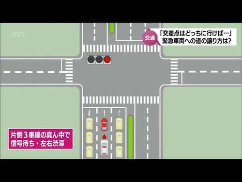 【悲報】救急車に道を譲って停車した車さん、後続車に思いっきり追突されてしまうｗｗｗｗｗｗｗｗｗｗ