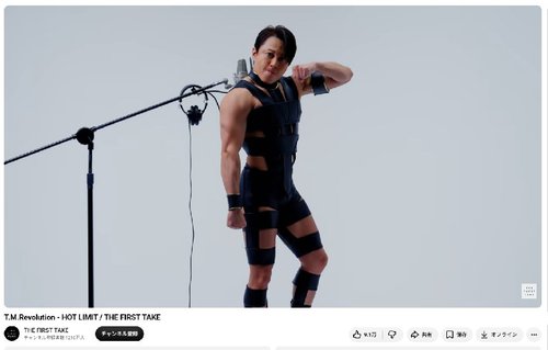【驚愕】T.M.Revolutionさん、28年前と同じ衣装でTFT史上最速1000万回再生ｗｗｗｗｗｗｗｗｗｗ