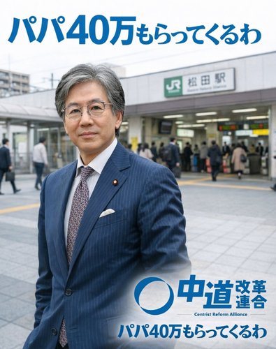 【悲報】中道さん「高市のカタログギフト3万はけしからん!」→落選議員に月40万支給していたｗｗｗｗｗｗｗｗｗｗ