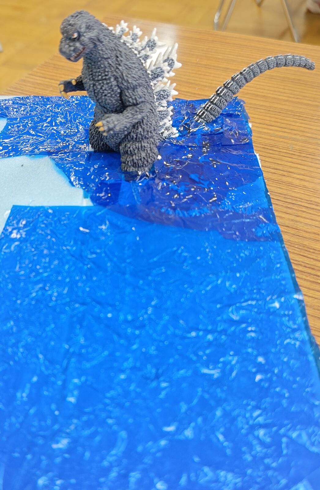 ゴジラのジオラマを作る① : BS.m.c（文杉 模型部オフィシャルブログ)