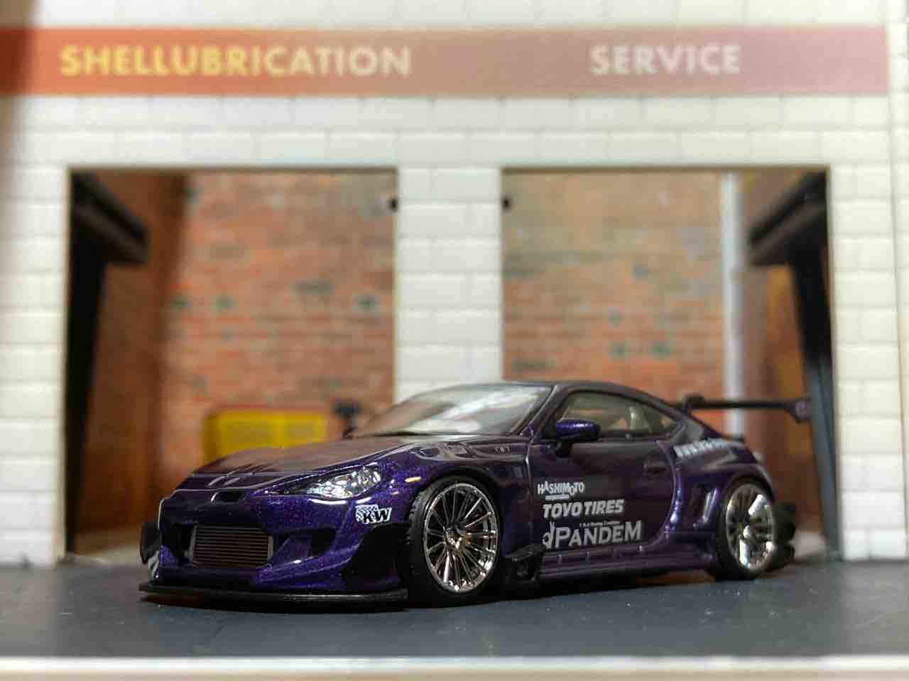 1/64 Ignition Model Pandem Toyota 86 V3 (purple) : STREETBEASTS.