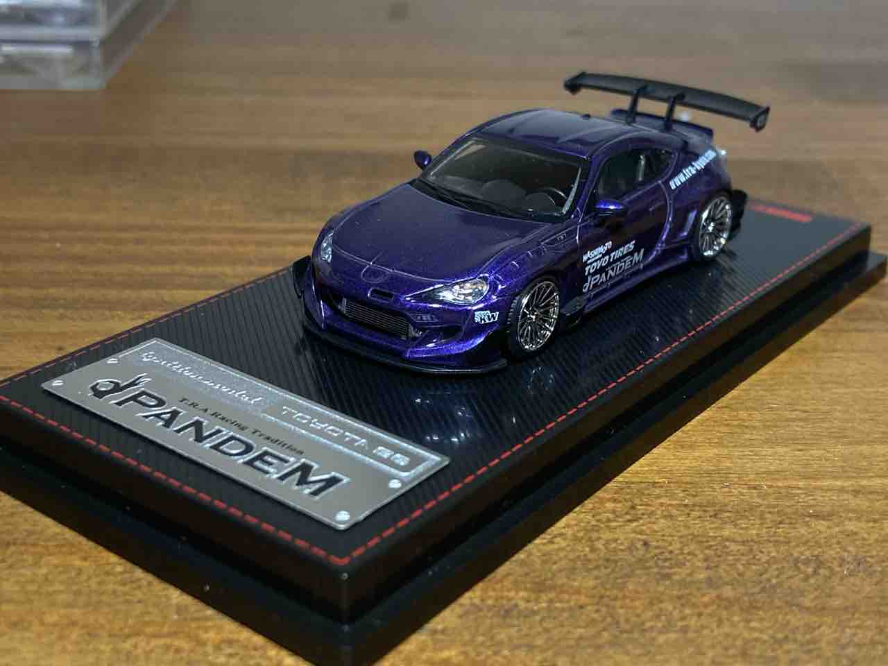 1/64 Ignition Model Pandem Toyota 86 V3 (purple) : STREETBEASTS.