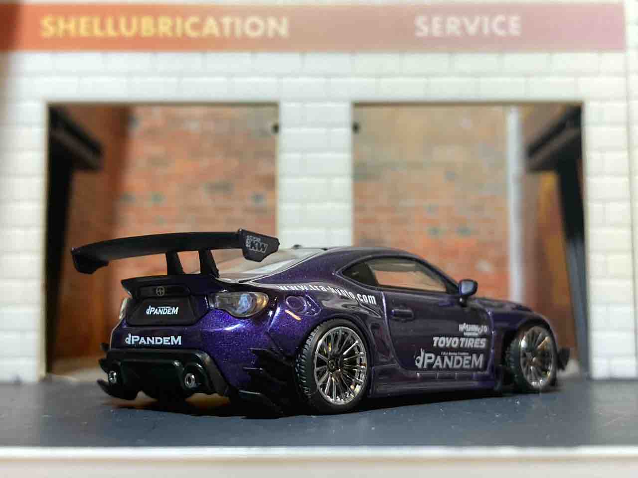 1/64 Ignition Model Pandem Toyota 86 V3 (purple) : STREETBEASTS.