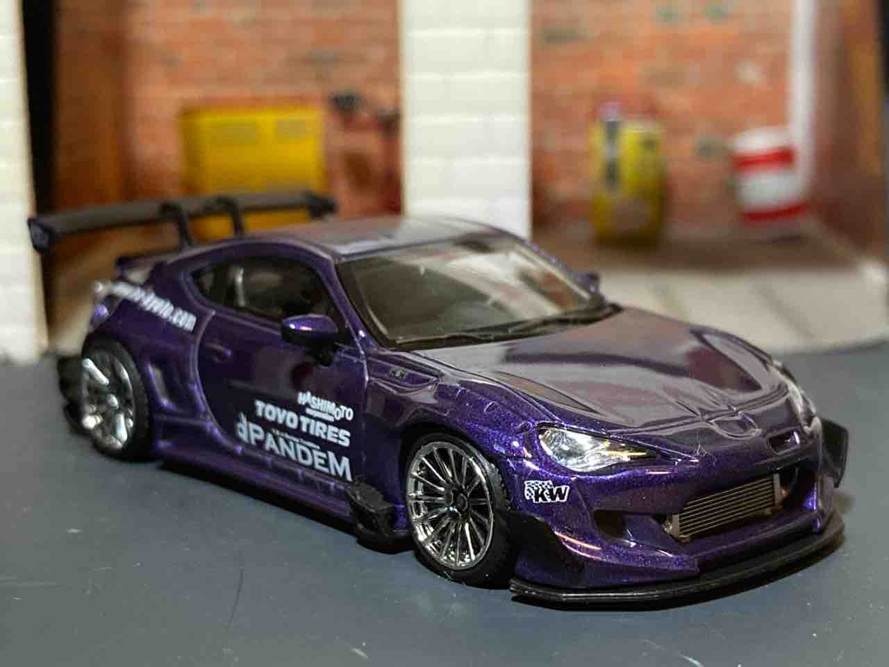 1/64 Ignition Model Pandem Toyota 86 V3 (purple) : STREETBEASTS.