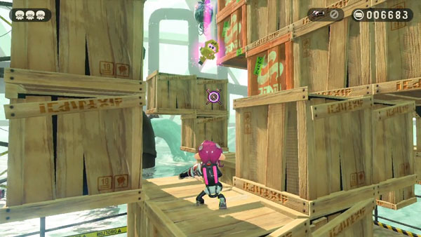 スプラトゥーン2オクト攻略 J02 エチスケチ ワンタッ地駅 紹介 同じ形に削ろう エキスパンション Splatoon2 ゲームれぼりゅー速報