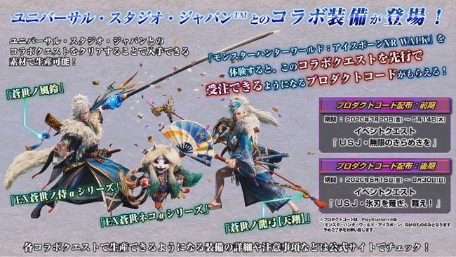 Mhwアイスボーン 年内アップデートロードマップが公開中 大型アップデート第3 4弾 特殊個体モンスター2体や人気モンスターも追加他 1月 イベントクエスト Usjコラボ ゲームれぼりゅー速報 Mhwアイスボーン 年内アップデートロードマップが公開中 大型アップデート第3 4弾 特殊個体モンスター2体や人気モンスターも追加他 1月 イベントクエスト Usjコラボ ゲームれぼりゅー速報