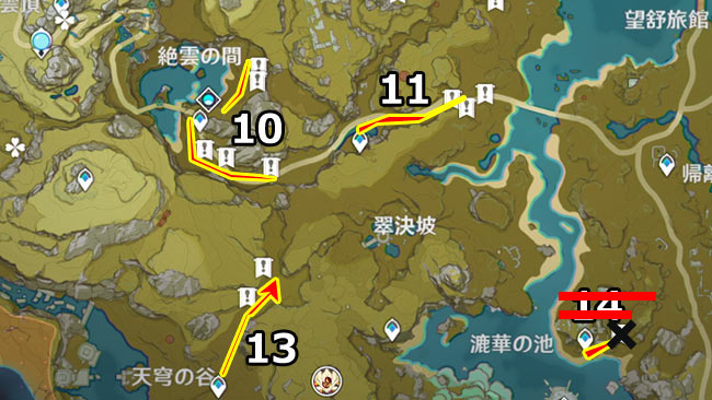 原神 聖遺物の回収mapを紹介 強化素材に使える聖遺物を入手しよう 毎日復活 毎日回収 ゲームれぼりゅー速報