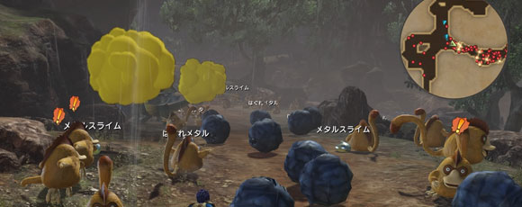 Dqh2 ドラクエヒーローズ2表 フィールド で大量にメタル系が出現する場所紹介 双子の王と予言の終わり ゲームれぼりゅー速報