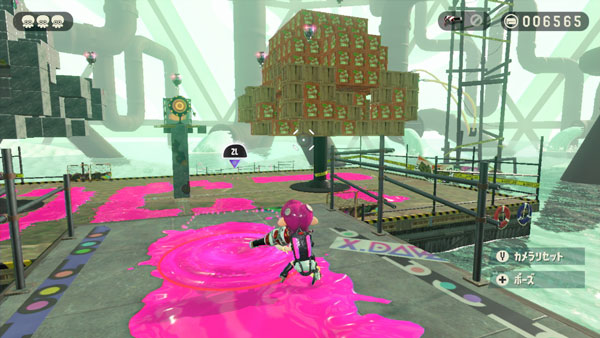 スプラトゥーン2オクト攻略 J02 エチスケチ ワンタッ地駅 紹介 同じ形に削ろう エキスパンション Splatoon2 ゲームれぼりゅー速報
