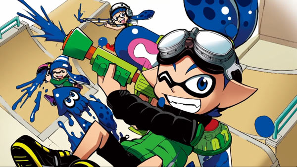 コミックスプラトゥーンのアニメ第一話 ライダー が公開中 スプラトゥーン完全まんが化単行本1話目が楽しめる Splatoon ゲームれぼりゅー速報