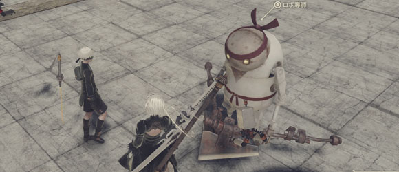 ニーアオートマタ攻略 サブクエスト ロボ道場 茶帯 廃墟都市 Nier Automata ゲームれぼりゅー速報