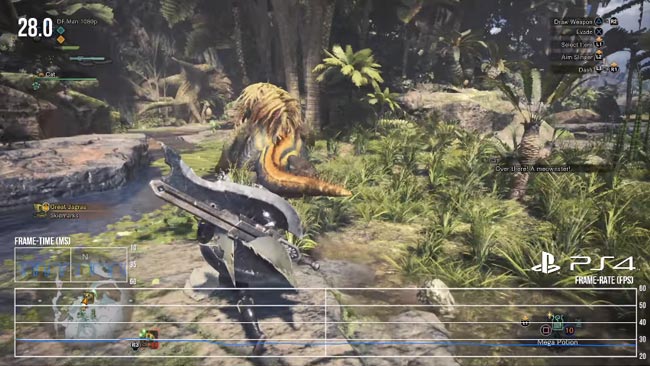 げーれぼ速 Mhw モンハンワールドのps4vsps4proの比較映像 レート動画が公開 Ps4pro3つのモード ゲームれぼりゅー速報