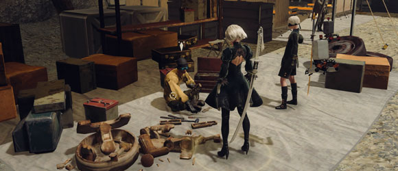 ニーアオートマタ攻略サブクエスト廃墟都市 道具屋の依頼 レジスタンスキャンプ Nier Automata ゲームれぼりゅー速報 ニーアオートマタ攻略サブクエスト廃墟都市 道具屋の依頼 レジスタンスキャンプ Nier Automata ゲームれぼりゅー速報