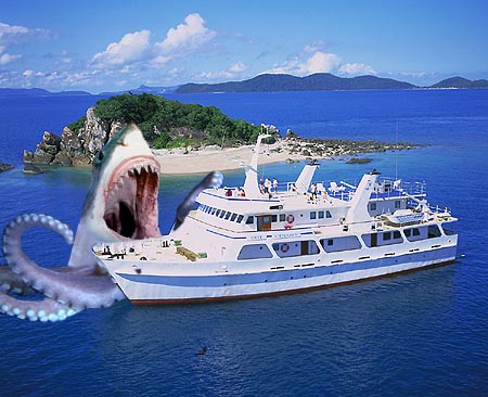 サメとタコの合体怪獣 Sharktopus の予告編 Zombie手帖ブログ