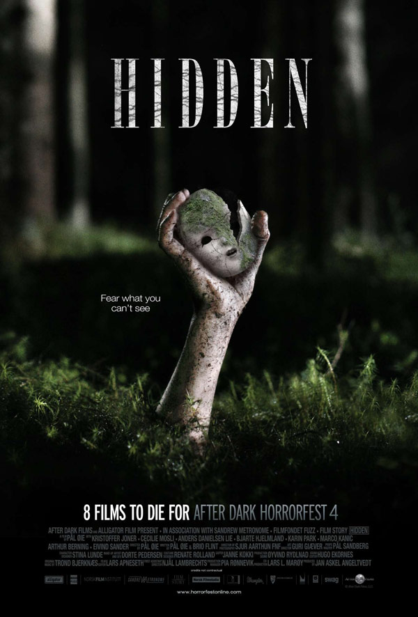 ノルウェーのホラー映画 Hidden Skjult のホラーフェスト版ポスター Zombie手帖ブログ ノルウェーのホラー映画 Hidden Skjult のホラーフェスト版ポスター Zombie手帖ブログ