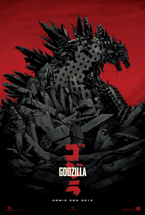 ハリウッド版 ゴジラ のコミコン向けポスター Zombie手帖ブログ