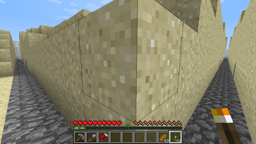 大ピラミッドを建造する 1 マインクラフトてんやわんや開拓記