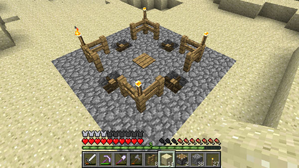 匠ホイホイを作って全レコード収集 マインクラフトてんやわんや開拓記